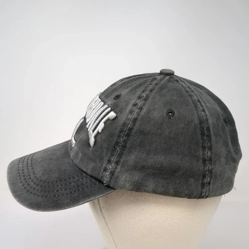 Gray Baseball Cap One Size Ft. Lauderdale FL Florida Souvenir Travel Cotton Hat